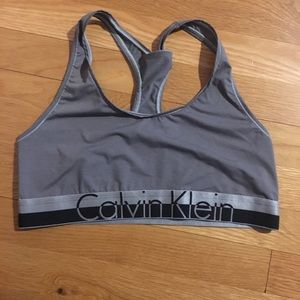 Calvin Klein sports bra!